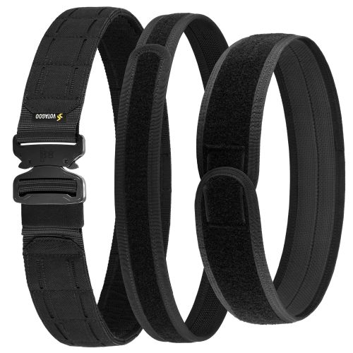 fTactical Belt Molle Belt With Quick Release Buckle Heavy Duty Gun Belt With Anti-slip Pad